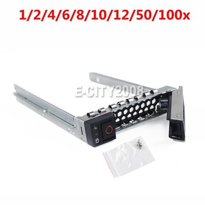 Lot 2.5'' SSD SAS SATA Hard Drive Caddy For 14th 15th 16th Gen Dell Power