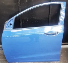 HYUNDAI I10 14-15-16-17-18-19 PASSENGER SIDE FRONT BARE DOOR SHELL BLUE