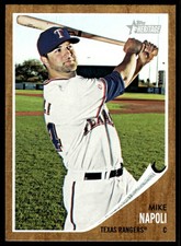 2011 Topps Heritage Mike Napoli Texas Rangers #330