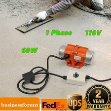 110V 60W Industrial Vibration Motor 1 Phase 3600rpm Electric Vibrator Motor IP65