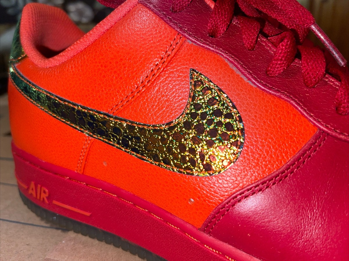 Nike Air Force 1 Low Doernbecher Red, Gold And Orange Mens Size 11 Amazon.com: Nike Air Force 1  main image 3