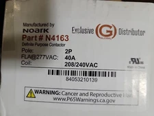 NOARK Definite Purpose Contactor N4163 Noark Definite Purpose Contactor With Lug