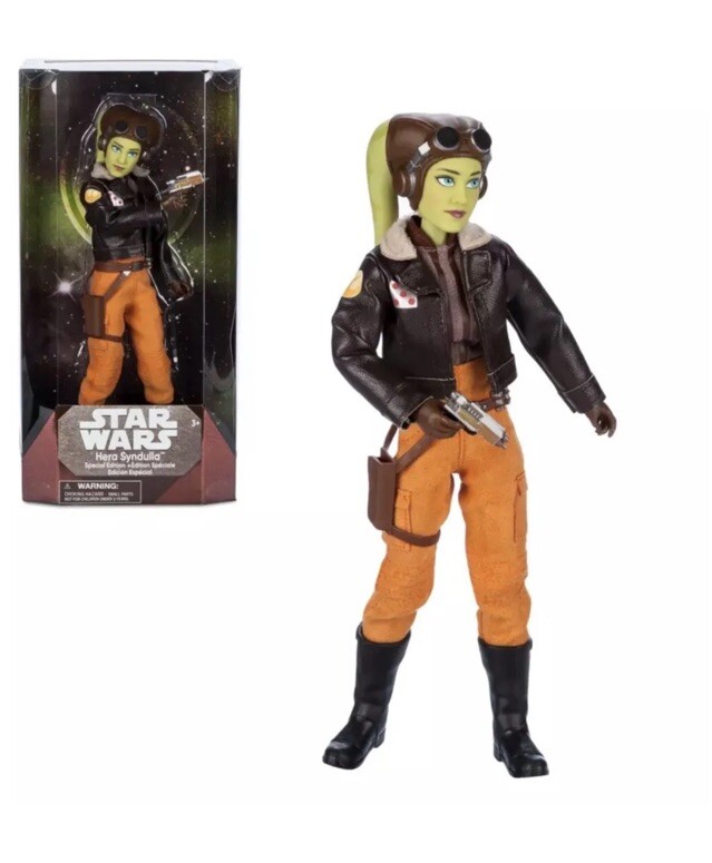 Disney Parks Hera Syndulla Special Edition Doll Star Wars 10 1/2