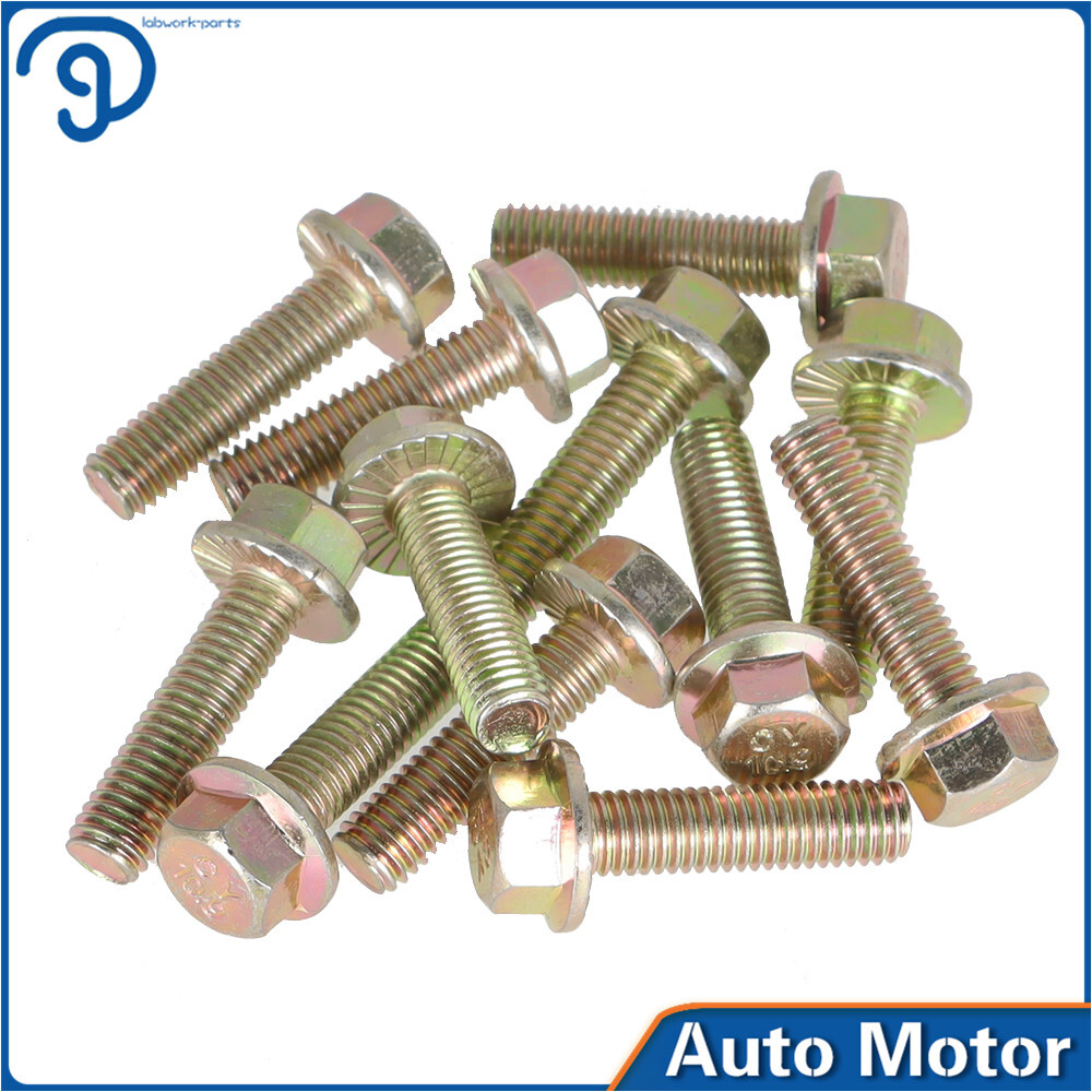 For Chevy GM LS1 LS2 LS6 LS7 LSX Exhaust Manifold Header Bolts Hardware