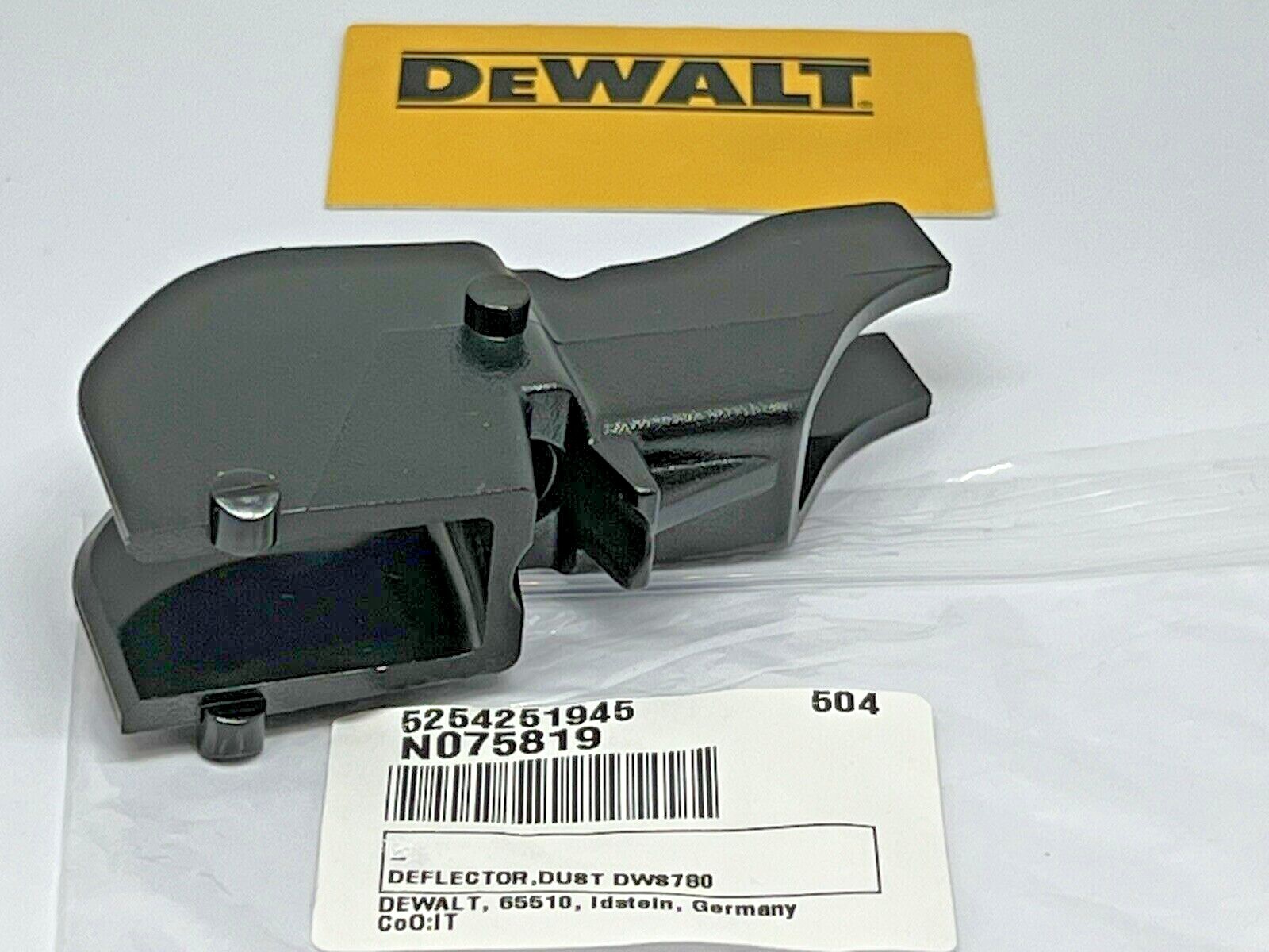 GENUINE DEWALT DWS780 TYPE 10 & 11 MITRE SAW CHIP & DUST DEFLECTOR