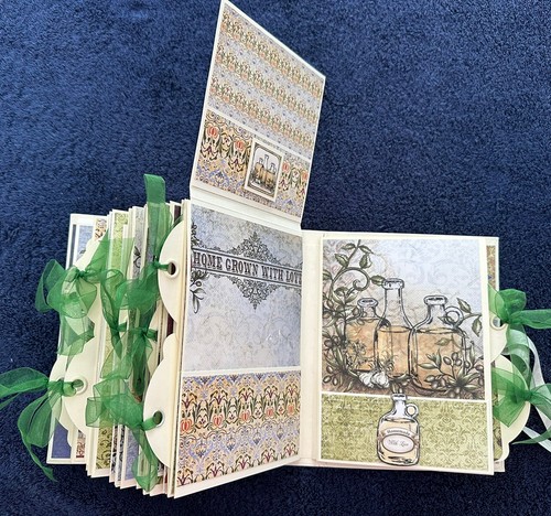 Handgefertigtes Album mit herzlichen Kreationen Bauernmarkt mit Grafik 45 Album - Bild 21 von 24