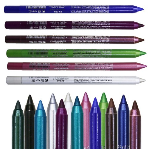Bunt Eyeliner Lidstrich Gel Stift Augen Glitzer Perle Matt Schweißsicher ✪ ⊿ - Bild 4 von 25