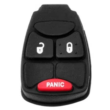 Remote Control Key Fob Accessory Rubber Pad 3 Buttons Compatible with Chrysler