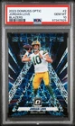 2023 Donruss Optic Jordan Love Blazers Case Hit SSP #2 PSA 10 GEM MINT