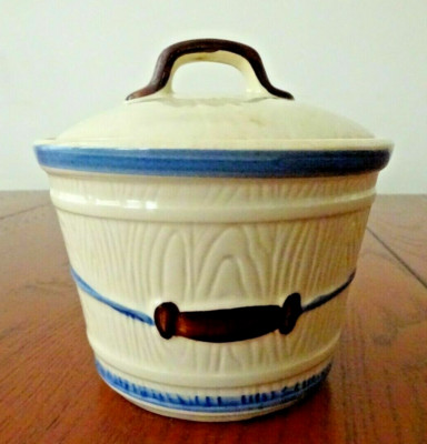 *SHAWNEE WATER BUCKET-SUGAR BUCKET MATCH DUTCH BOY & GIRL SHAKERS-B87-E