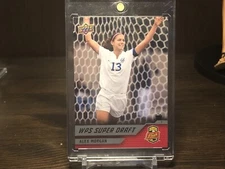 🔥ALEX MORGAN ROOKIE CARD RC 2011 UPPER DECK WPS SUPER DRAFT NEW YORK FLASH #198