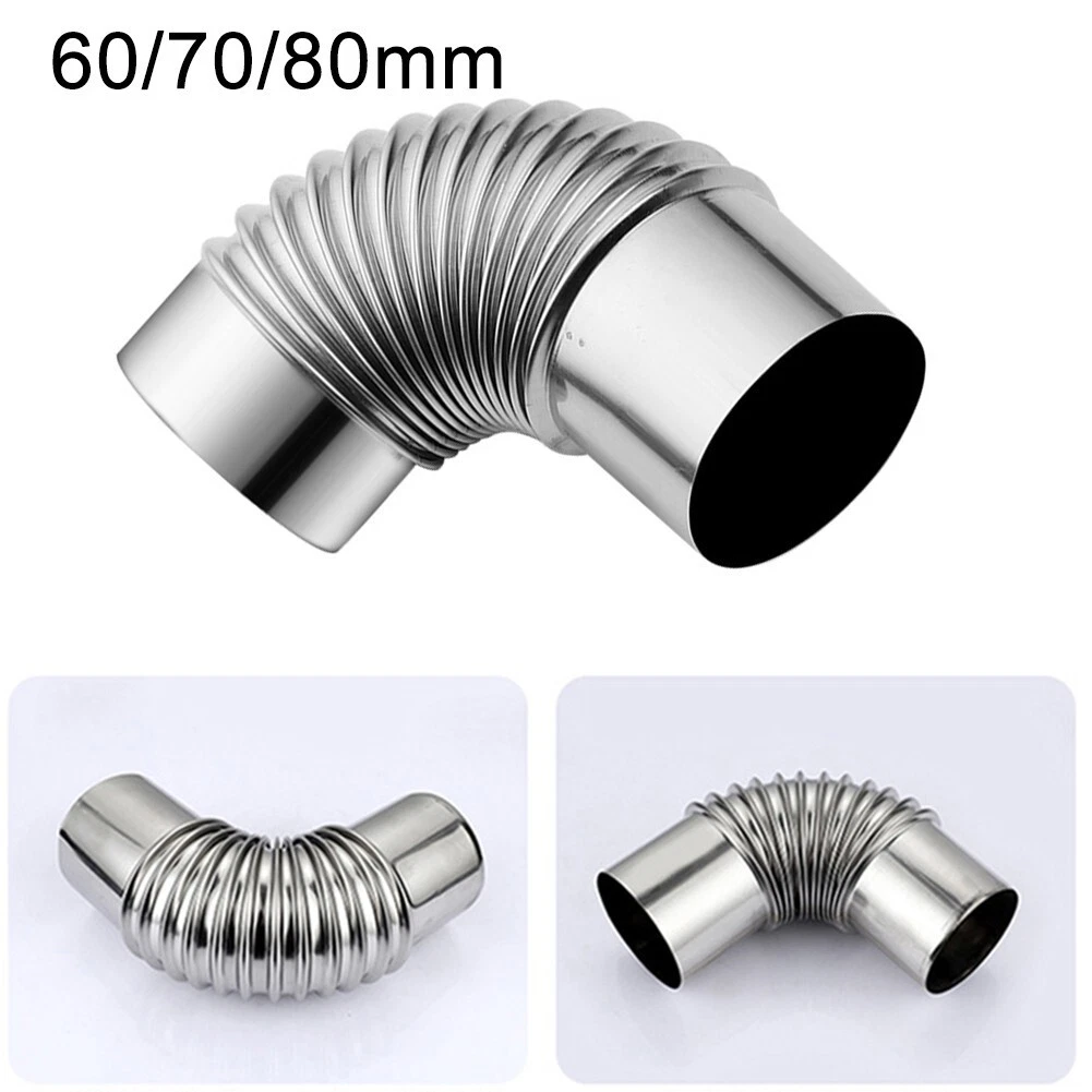 Gas Water Heater Exhaust Pipe Stainless Steel Strong Exhaust Flue Pipe  Windproof | eBay
