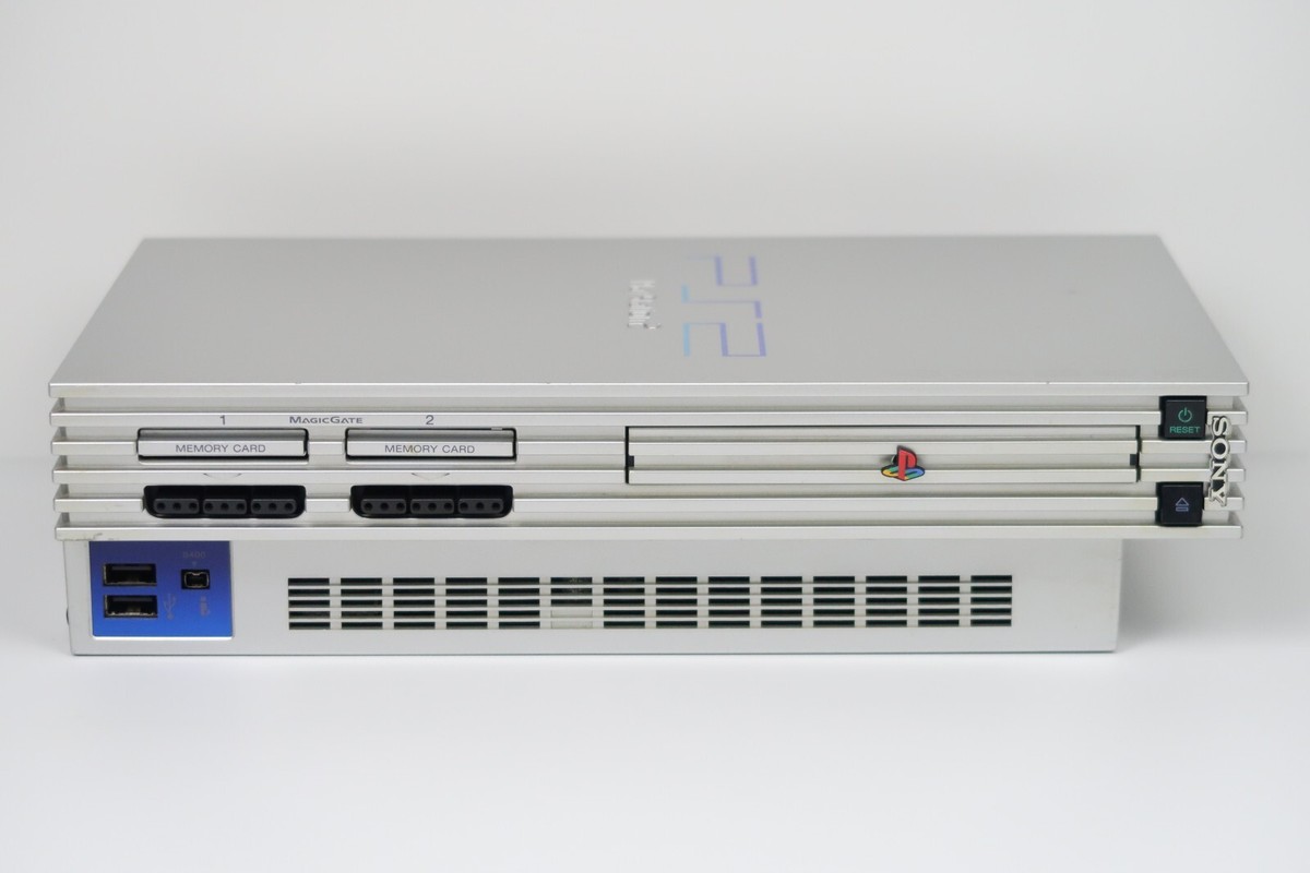 Playstation 2 PS2 Console System SCPH-39000 S Silver NTSC-J