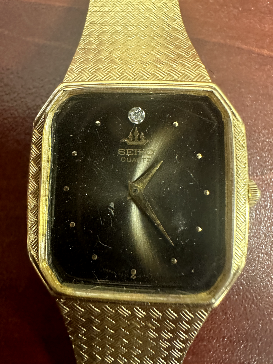 Vintage Men's Seiko Wristwatch 6530-5650 New Battery Runs Arabic
