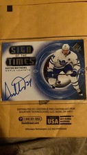 2020-21 SP Authentic.. Auston Matthews Sign Of The Times. Maple Leafs