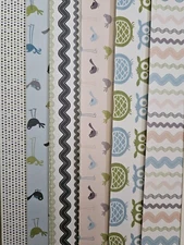 Stampin Up NURSERY NEST 12 X 12" DSP Retired 12 full sheets (Open pkg) Baby