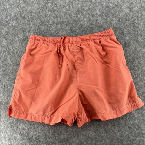 LL Bean Shorts Womens Orange Solid Casual Outdoor Shorts Size M