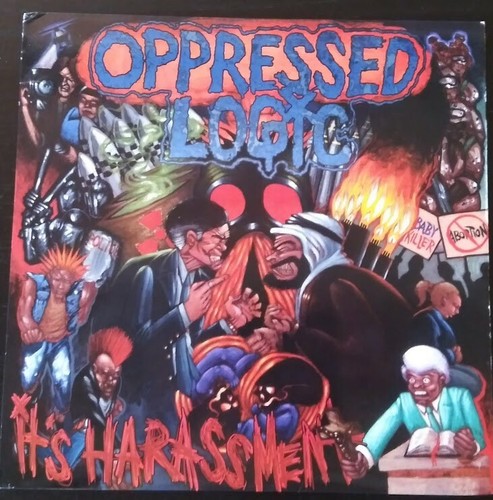 OPPRESSED LOGIC - It's Harassment LP - Brand New SEALED 1999 Beer City OOP PUNK! - Picture 2 of 7