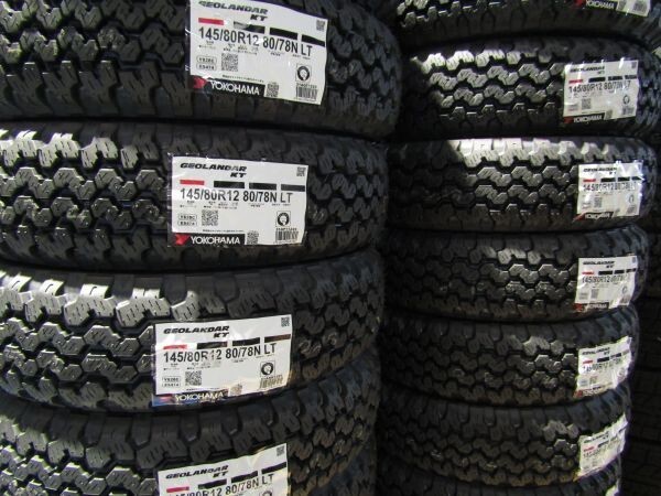 ⭐️JOB RY52  145 R12 6PR LT 4本セット送料無料⭐️⑦ ヨコハマタイヤ YOKOHAMA JOB RY52 145R12 6PR サマータイヤ LT