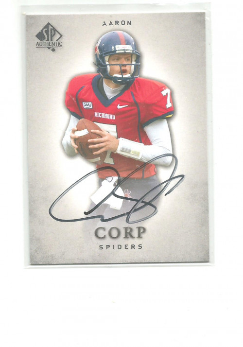 2012 SP AUTHENTIC AUTOGRAPHS #2 AARON CORP