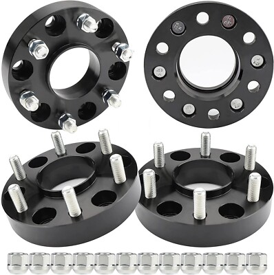 6x5.5 Hub Centric Wheel Spacers 1.5 Inch 14x1.5 For Jeep Wagoneer RAM 1500 2019+
