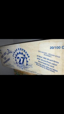 1993 NOLAN RYAN PACIFIC CHANGEMAKER SEALED 20 BOX CASE! Ghostwriters? LAST ONE??
