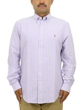 Polo Ralph Lauren Classic Fit Long Sleeve Button Down Shirt with Pony - Striped