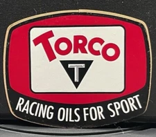 VRHTF "NHRA COOL "TORCO RACING OILS FOR SPORT" 3" X 4" DIE CUT STICKER