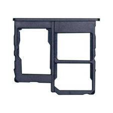 SIM microSD Card Tray Dual for Samsung Galaxy A01 Core Blue Replacement Repair