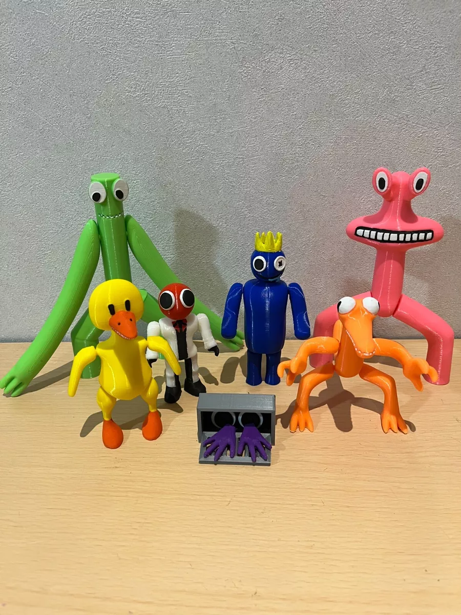 ALL MONSTERS FROM ROBLOX RAINBOW FRIENDS, 3D FAN ART