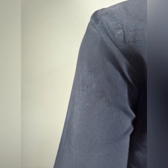 Abito camicia utility blu navy Tory Burch donna taglia 2 linea A