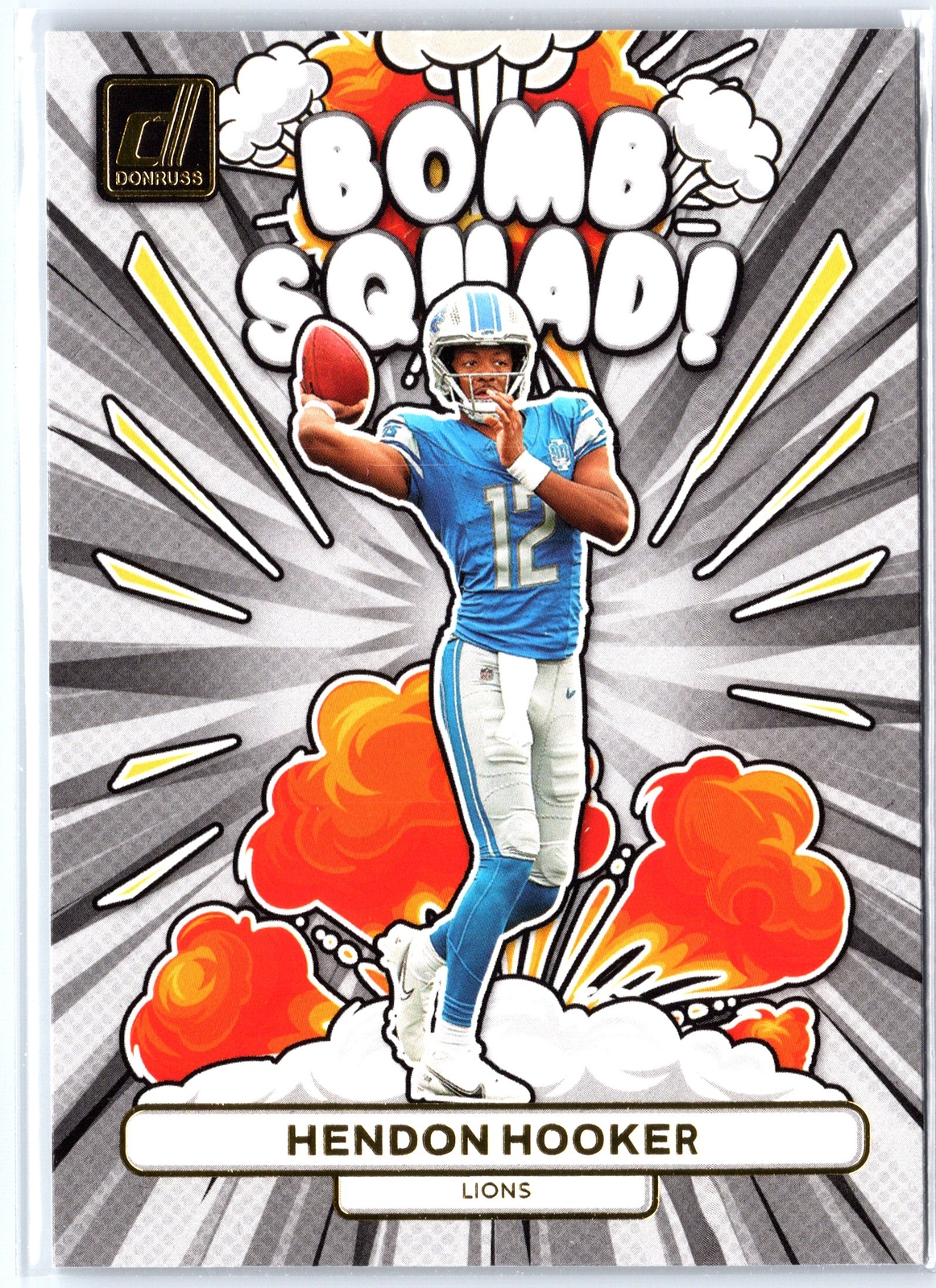 2023 Donruss #BS-2 Hendon Hooker Bomb Squad