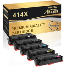 High Yield W2020X Toner Compatible With HP 414A Laserjet M479fdw M454dw  No Chip  