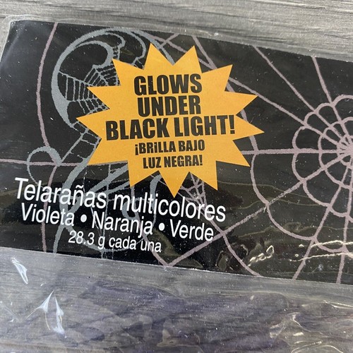 Multi-colored Spider Webs Halloween Scary Spooky Party Haunted House 3 Colors - 第 6/6 張圖片