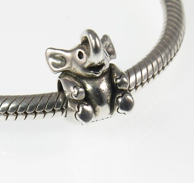 Chamilia 925 Sterling Silber NELLY ELEFANT Bettelarmband Bead, Tropical Safari