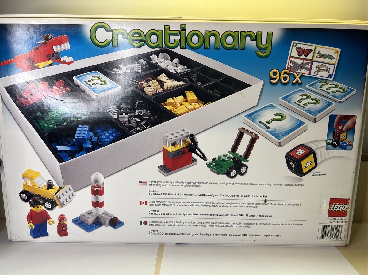 lego creationary game 3844 rare lego game | eBay