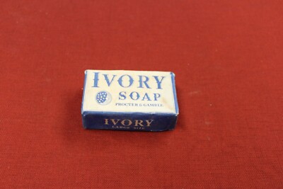 Vintage Ivory Large Size Soap Bar Procter & Gamble Advertising Cleaner