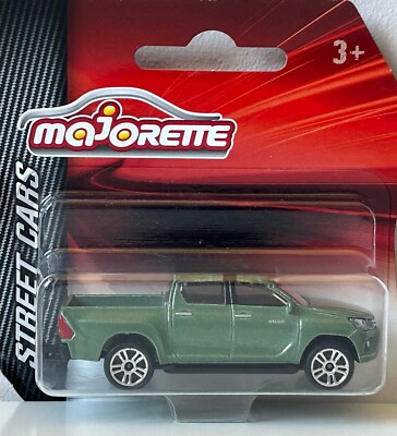 Toyota Hilux japanisches Auto Modell Spielzeug grün Diecast Maßstab 1:60-1:64 Majorette