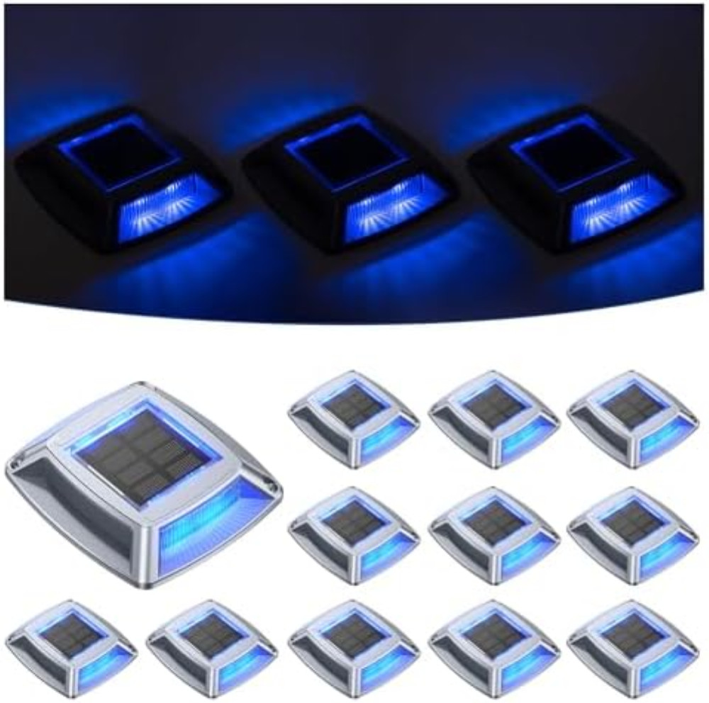Set 6 Luci Solari hoyiours: Segnapasso LED Giardino Sicuri IP68