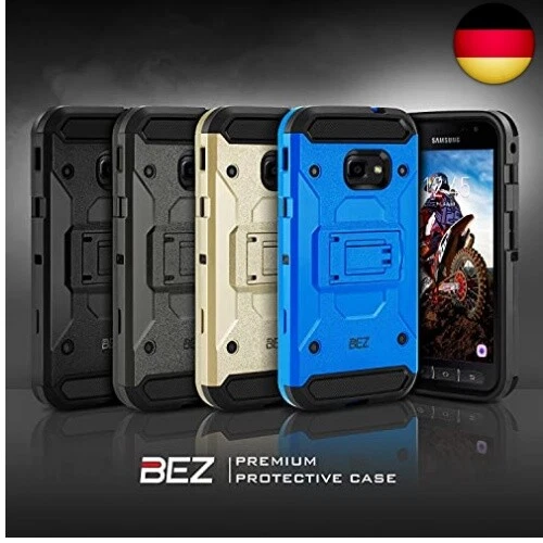 BEZ Hülle für Xcover 4 Hülle, Xcover 4S Hülle, Handy Schutzhülle Outdoor Komp - Bild 6 von 8