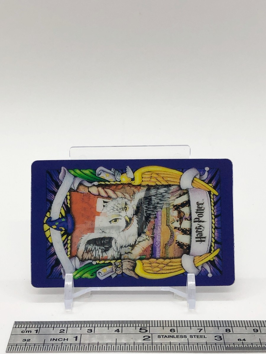 Hedwig Harry Potter Chocolate Frog Card Japanese USJ 2001 Warner