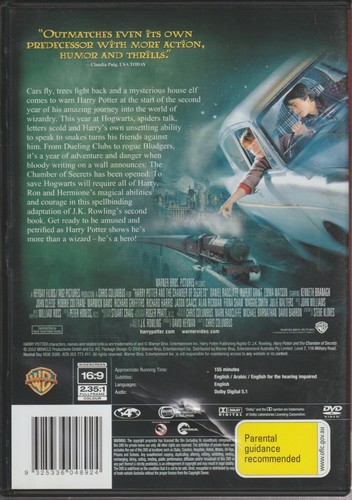 Harry Potter and The Chamber of Secrets, Year Two - DVD - Picture 2 of 2