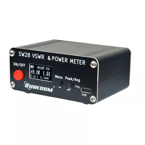 Surecom SW-28HF V.S.W.R. & Misuratore di Potenza 1.5-60MHz 120W Misuratore RF per Radio HF - Foto 8 di 9
