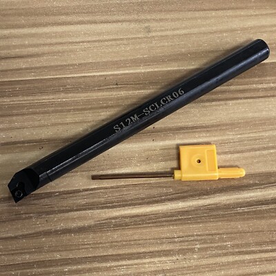 12mm S12M SCLCR06 Turning Tool Holder Lathe Cutting Tool Holder For CCGT/CCMT
