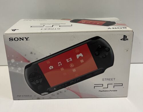 CONSOLE SONY PSP STREET E1004 CB + METAL GEAR ACID - USED TESTED BOXED - Imagen 2 de 20