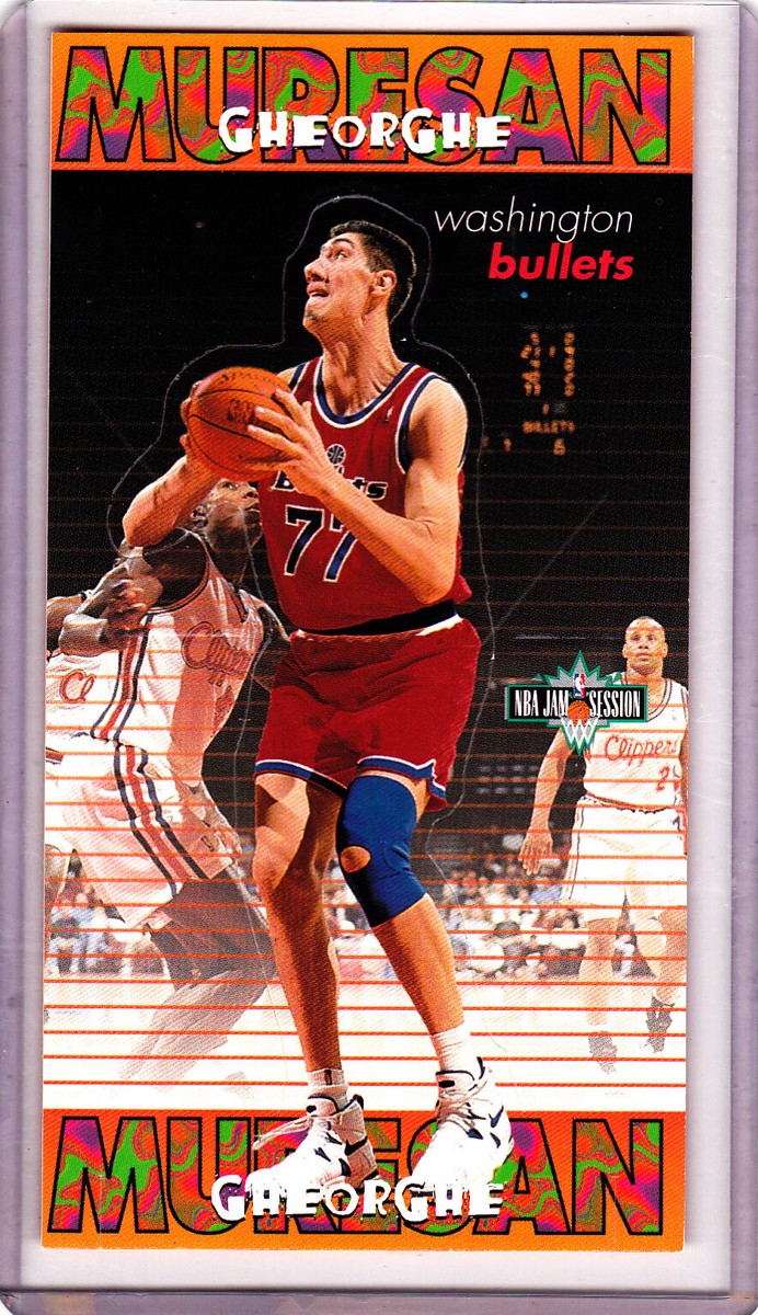1995-96 Fleer NBA Jam Session Pop-Ups Tall Insert George Muresan