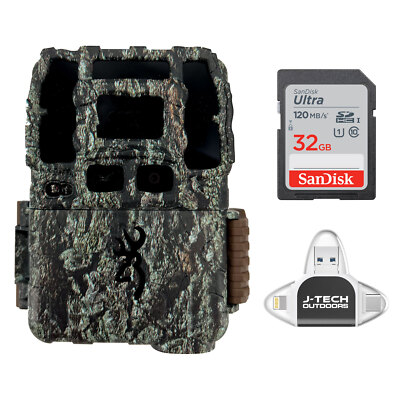 Browning Dark Ops DCL Nano Trail Game Cam + 32GB Card + Phone Reader BTC6DCLN