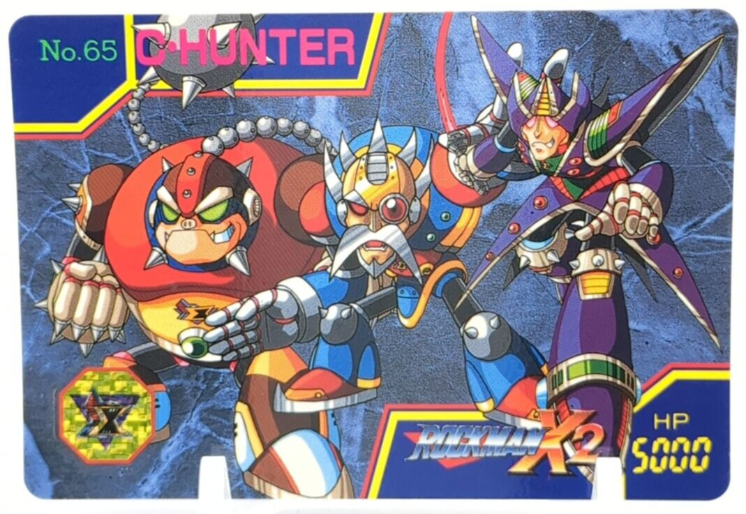 Agile Serges Violen No.65 Mega Man X2 ROCK Card Carddass 1994