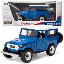 MOTORMAX 79323 TOYOTA FJ40 FJ 40 LAND CRUISER 1/24 DIECAST MODEL CAR NEW IN BOX