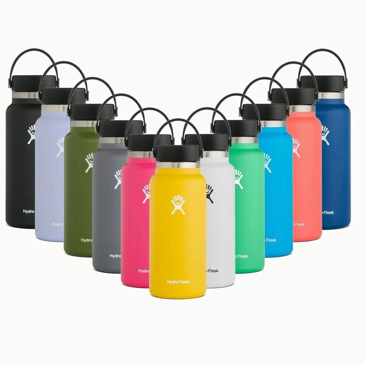 Hydro Flask 32-oz. Wide-Mouth Insulated Travel Bottle with Straw Cap